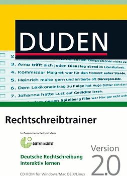 DUDEN: Rechtschreibtrainer MacOS