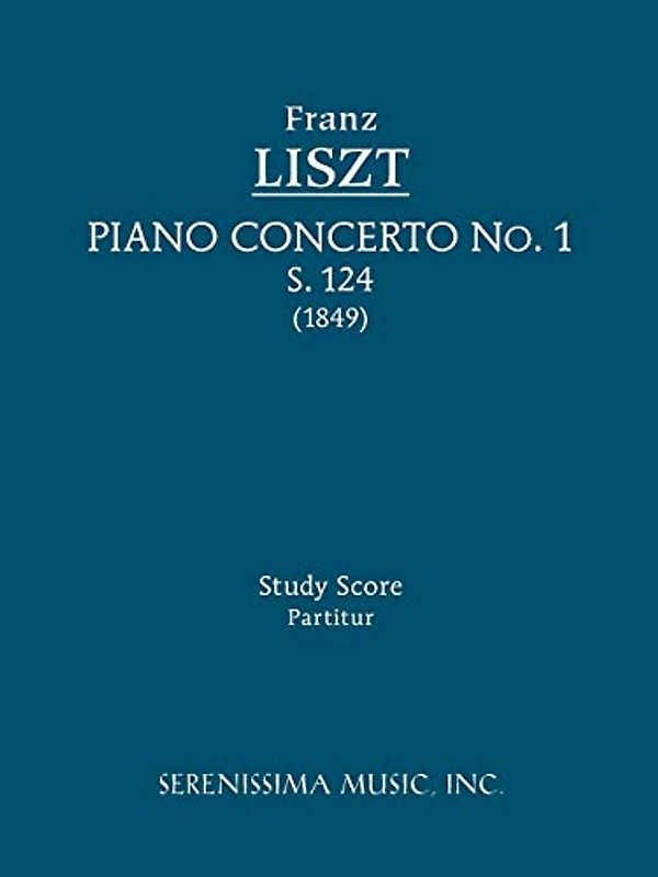 Piano Concerto No. 1, S. 124: Study score