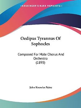 Oedipus Tyrannus Of Sophocles