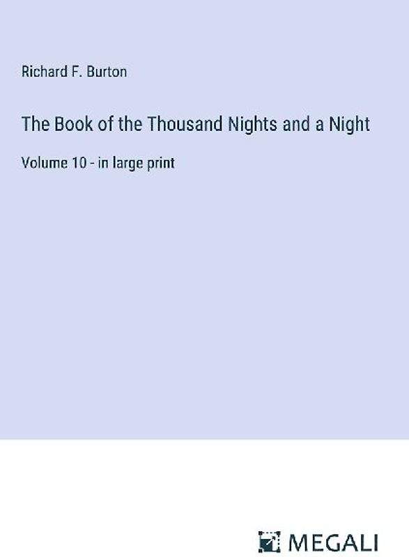 The Book of the Thousand Nights and a Night