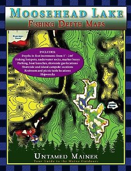 Moosehead Lake Depth Maps