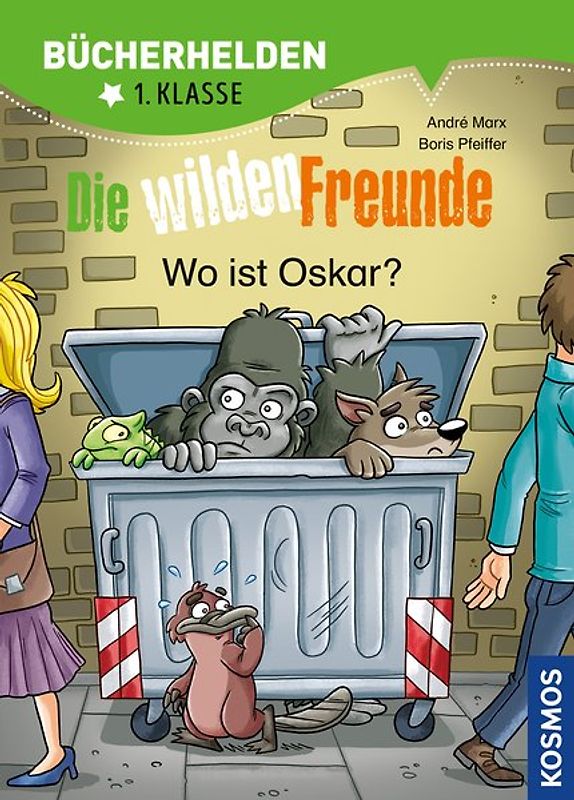 Die wilden Freunde, Bücherhelden 1. Klasse, Wo ist Oskar?