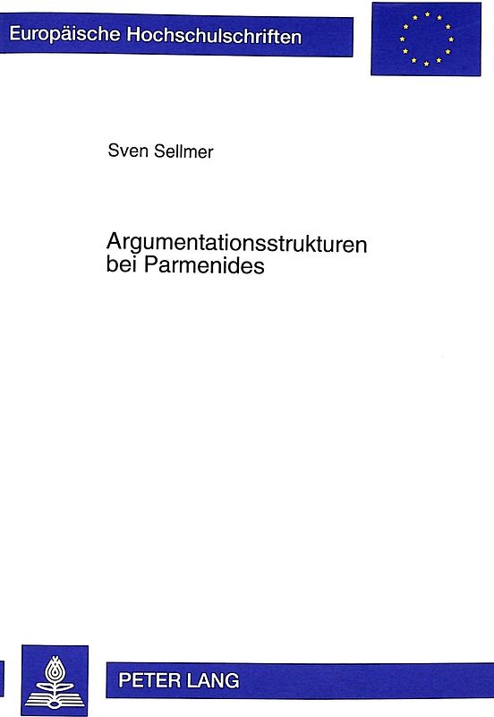Argumentationsstrukturen bei Parmenides