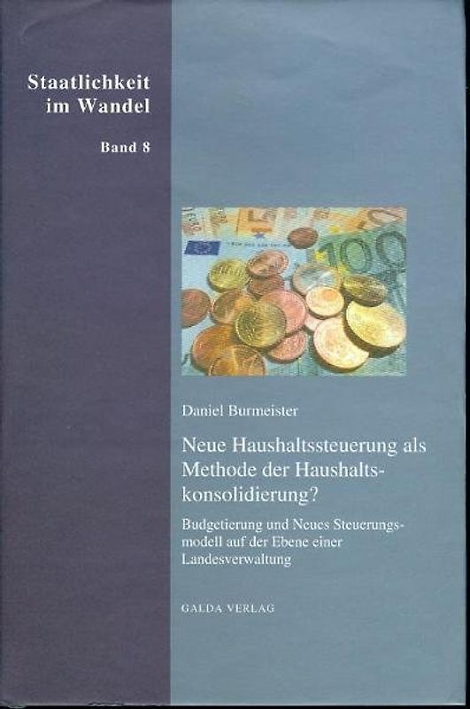 Neue Haushaltssteuerung als Methode der Haushaltskonsolidierung?