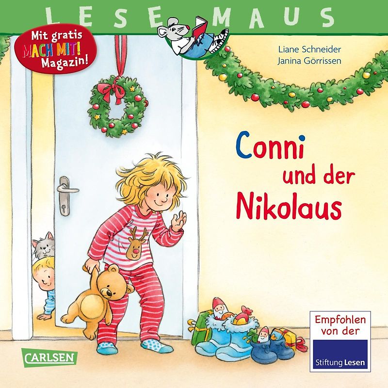 LESEMAUS 192: Conni und der Nikolaus