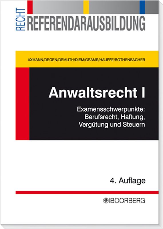 Anwaltsrecht I