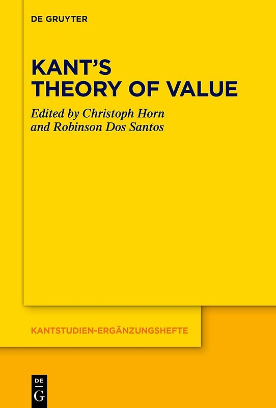 Kant’s Theory of Value