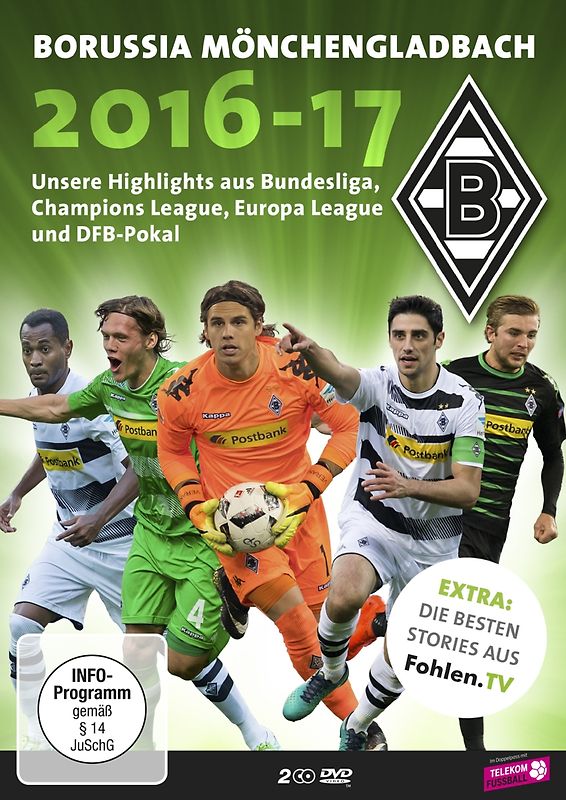 Borussia Mönchengladbach Saisonrückblick 2016-17 DVD