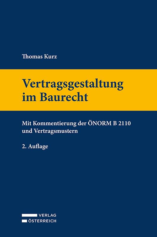Vertragsgestaltung im Baurecht
