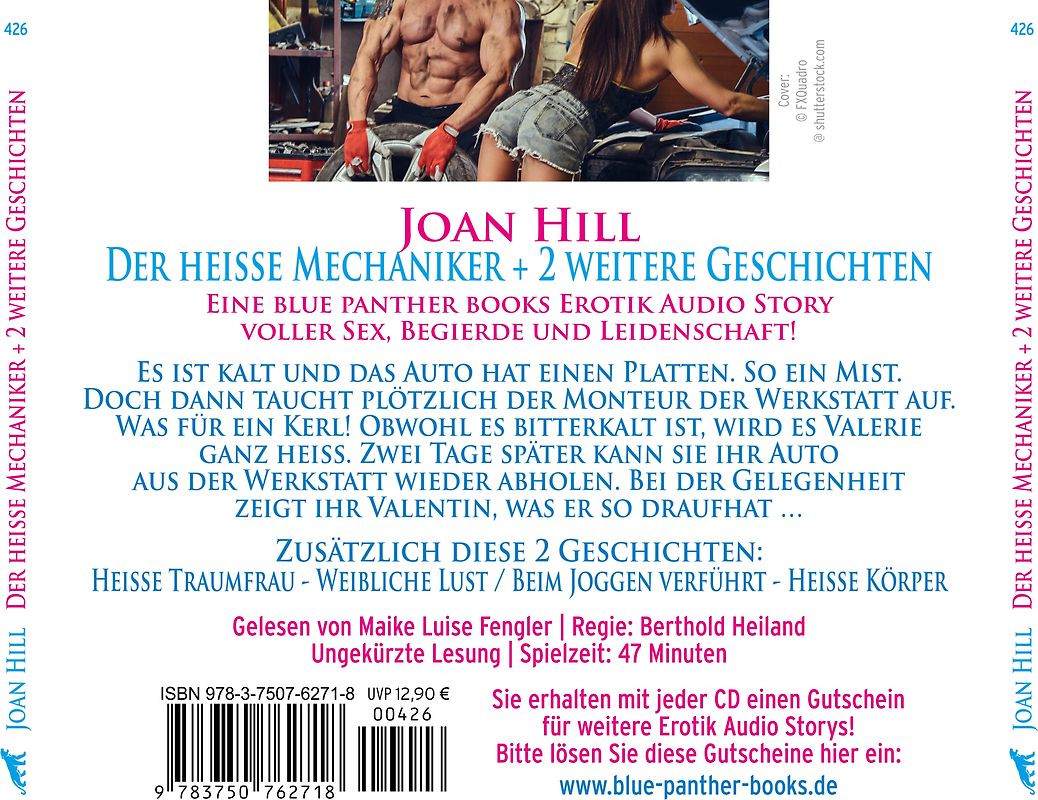 Der heiße Mechaniker | Erotik Audio Story | Erotisches Hörbuch Audio-CD