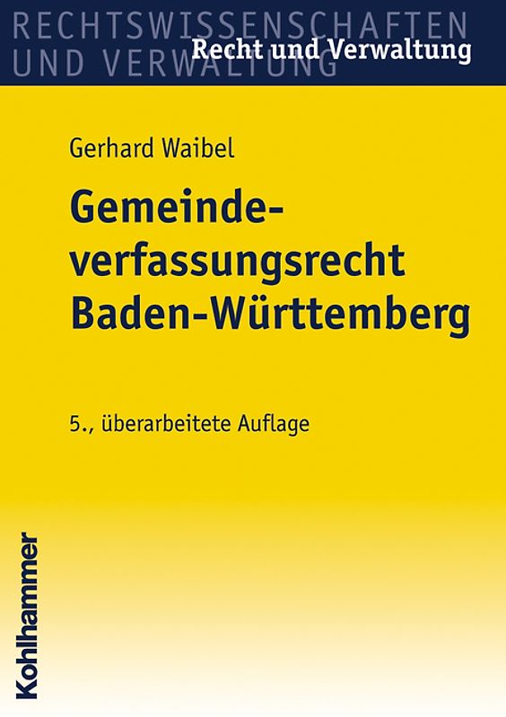 Gemeindeverfassungsrecht Baden-Württemberg