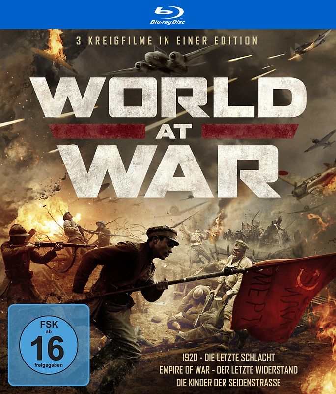 World at War - 3 Kriegsfilme in einer Edition [Blu-ray] Blu-ray Disc