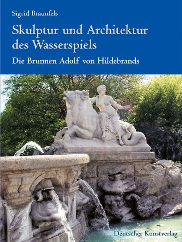 Skulptur und Architektur des Wasserspiels