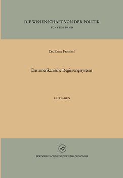 Das amerikanische Regierungssystem