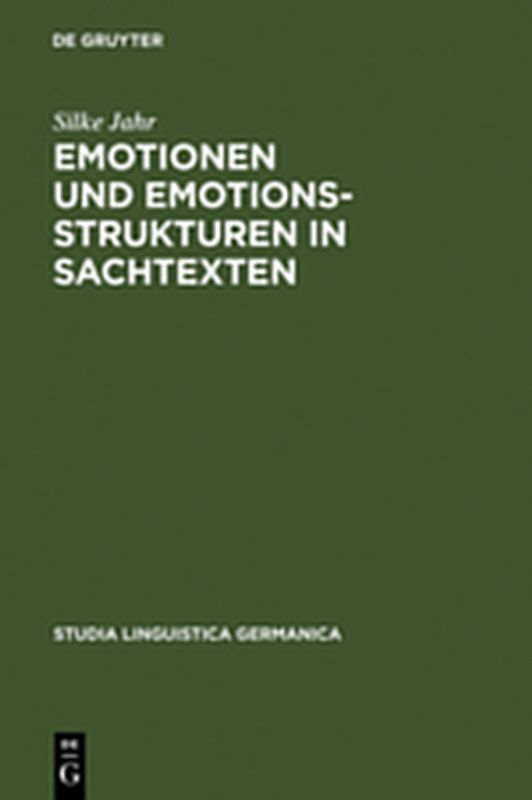 Emotionen und Emotionsstrukturen in Sachtexten