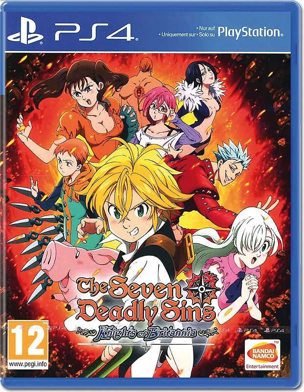 The Seven Deadly Sins: Knights of Britannia [FR Import] PlayStation 4