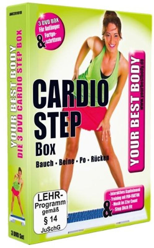 Your Best Body - Cardio Step Box [3 DVDs] DVD