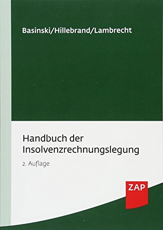 Handbuch der Insolvenzrechnungslegung