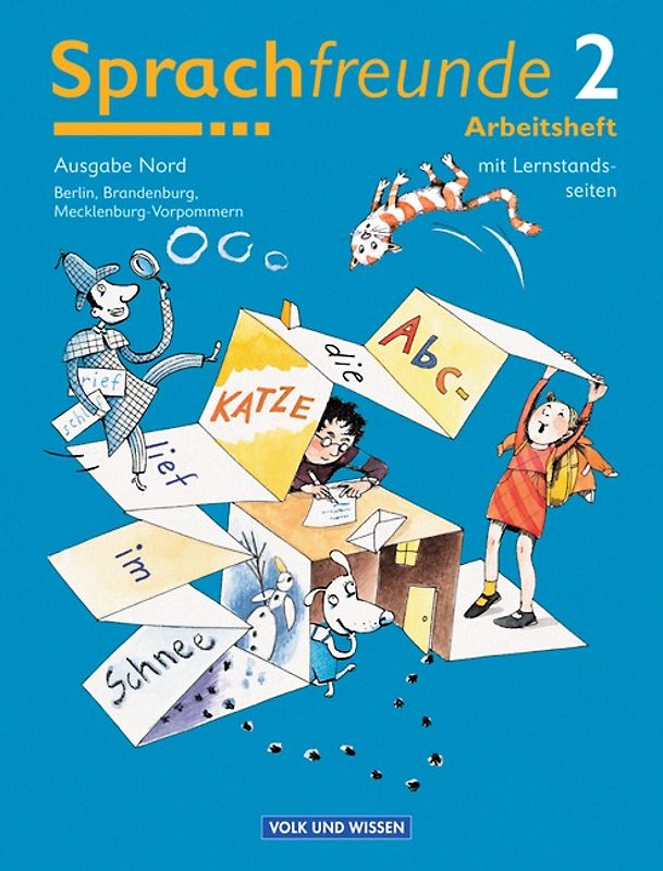 Sprachfreunde - Ausgabe Nord 2004 (Berlin, Brandenburg, Mecklenburg-Vorpommern) / 2. Schuljahr - Arbeitsheft