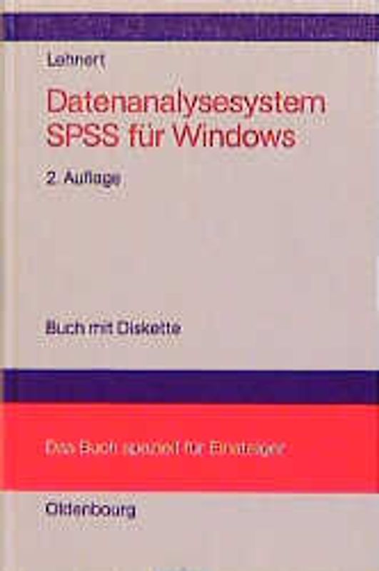 Datenanalysesystem SPSS für Windows Versionen 6.0 und 6.1