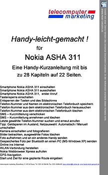 Nokia Asha 311 leicht-gemacht. Handy-leicht-gemacht für Nokia Asha 311