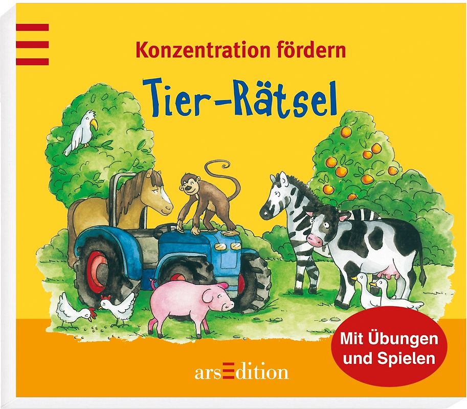 Konzentration fördern - Tier-Rätsel