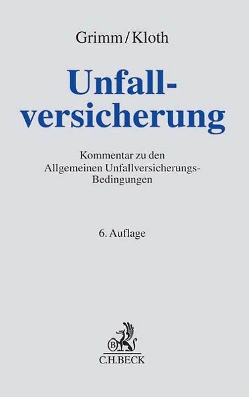 Unfallversicherung. AUB