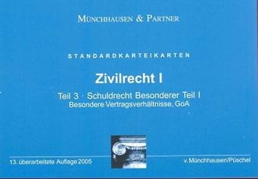 111 Prüfungsschemata Zivilrecht