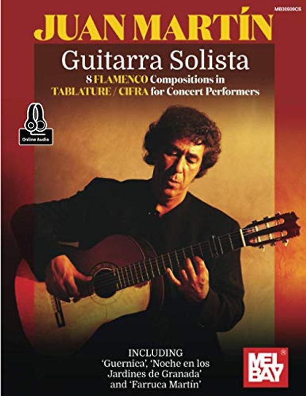 Guitarra Solista - 8 Flamenco Compostions in Tablature/CIFRA for Concert Performers