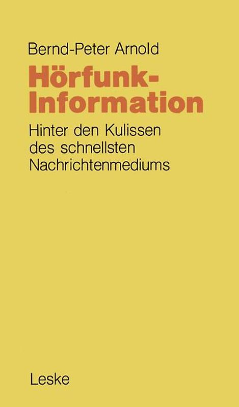 Hörfunk-Information