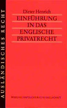 Einführung in das englische Privatrecht
