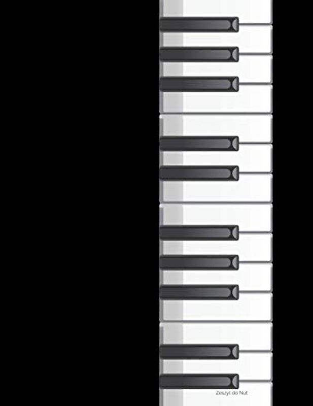 Zeszyt do nut: 60 stron, 8.5 x 11,Duży format, Zeszyt do nut pięciolinia, Zeszyt do muzyki,: Zeszyty szkolne, Miękka okładka, Zeszyt do szkoły, Zeszyt czysty
