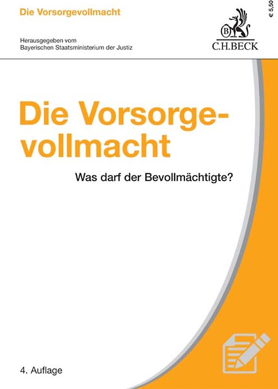 Die Vorsorgevollmacht