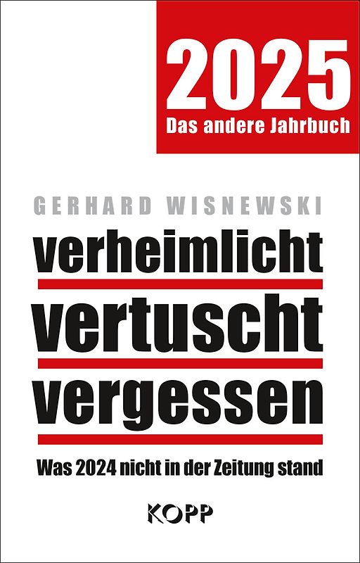 verheimlicht – vertuscht – vergessen 2025