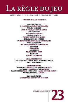 La règle du jeu n°23