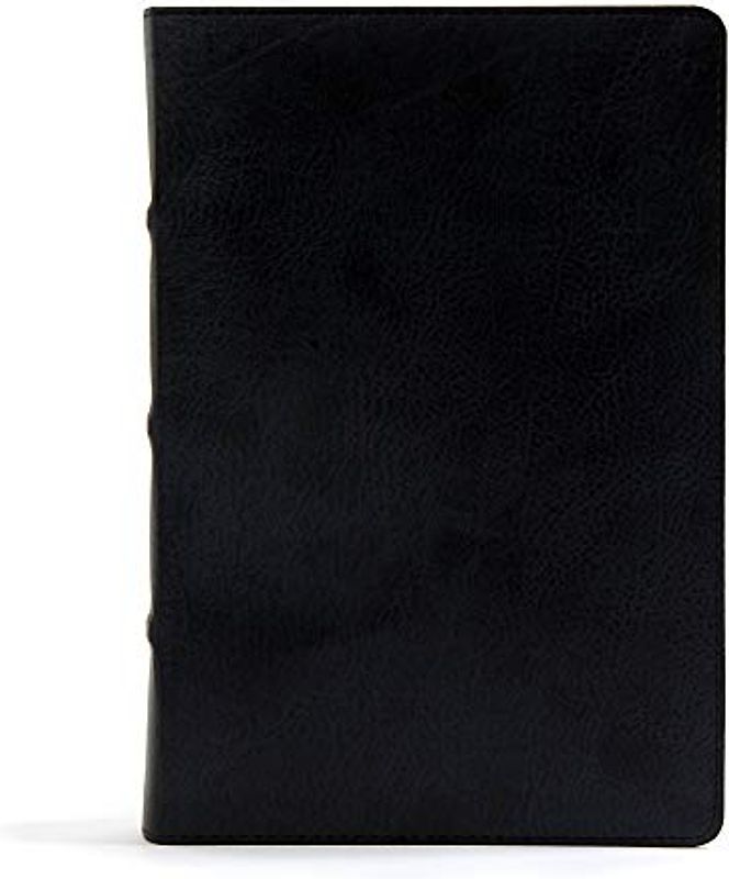 CSB Pastor's Bible, Black Leathertouch