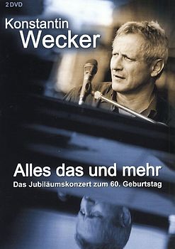 Konstantin Wecker - Alles das und mehr [2 DVDs]