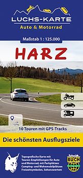 Luchskarte Harz Auto & Motorrad