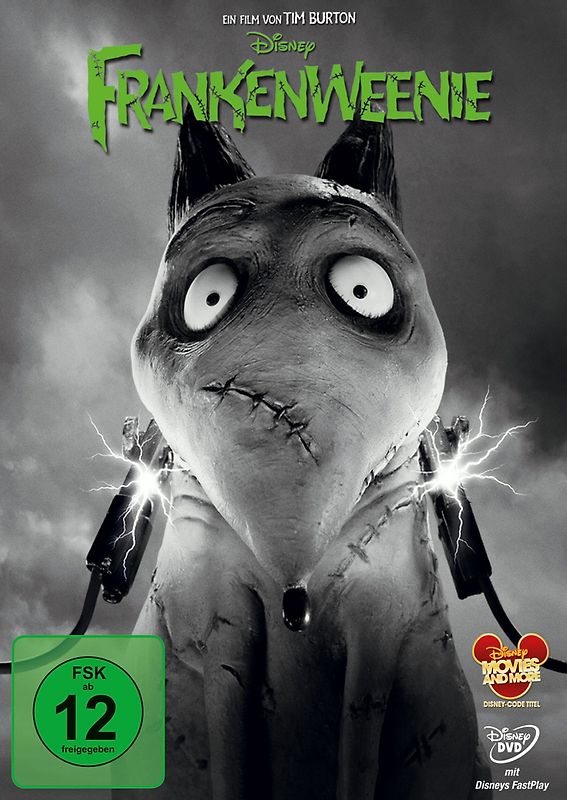 Frankenweenie - Tim Burton DVD