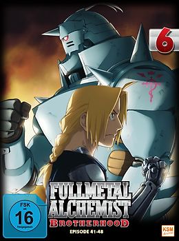 Fullmetal Alchemist: Brotherhood - Volume 6 (Digipack im Schuber mit Hochprägung und Glanzfolie) (2 Disc Set) [Limited Edition] DVD