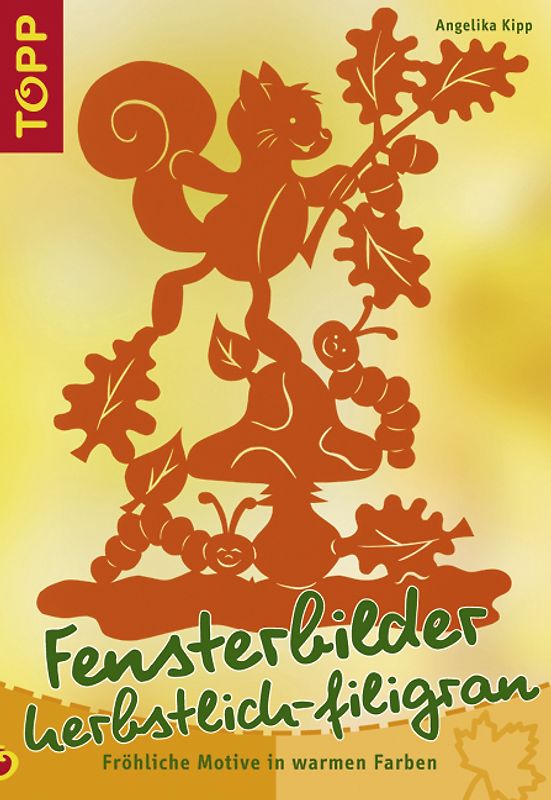 Fensterbilder herbstlich-filigran