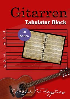 Gitarren Tabulatur Block 50