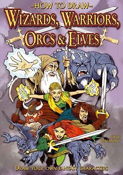 Zeichnen Zauberer und Elfen