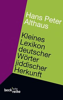 Deutsche Wörter jiddischer Herkunft