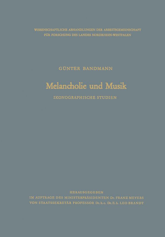 Melancholie und Musik