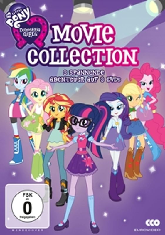 My Little Pony: Equestria Girls-Movie Collection DVD