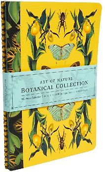Art of Nature: Botanical Sewn Notebook Collection (Set of 3)