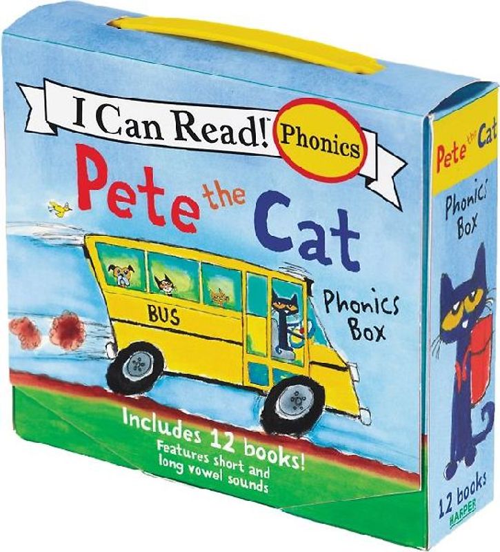 Pete the Cat 12-Book Phonics Fun!