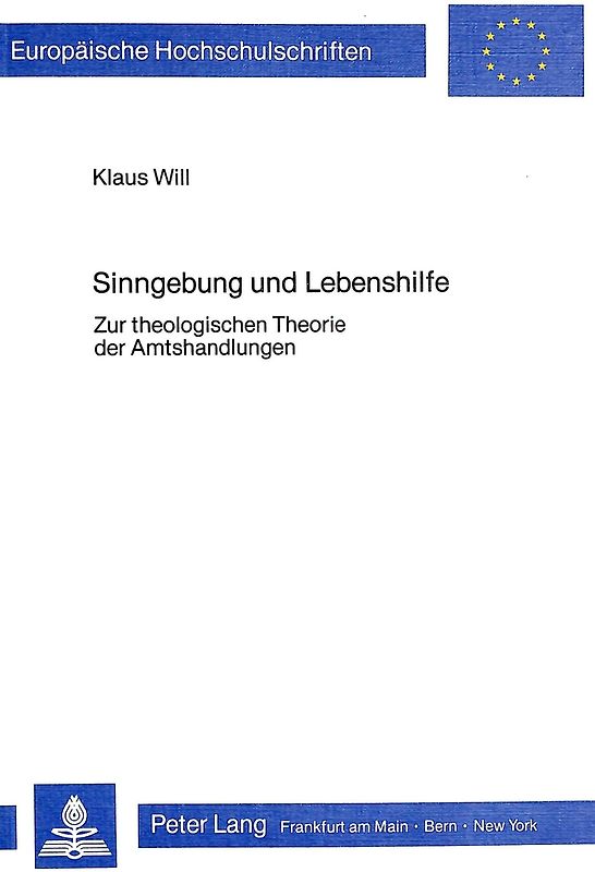 Sinngebung und Lebenshilfe