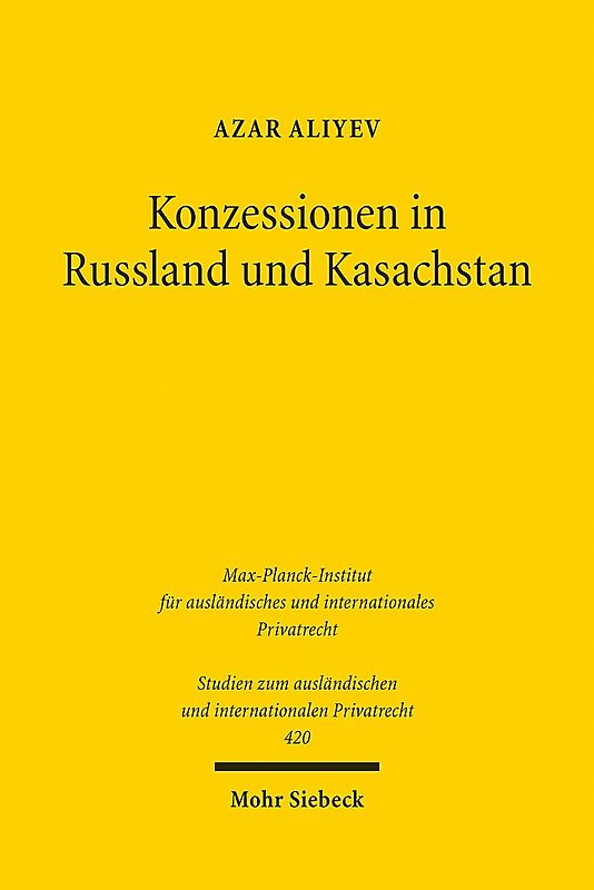 Konzessionen in Russland und Kasachstan